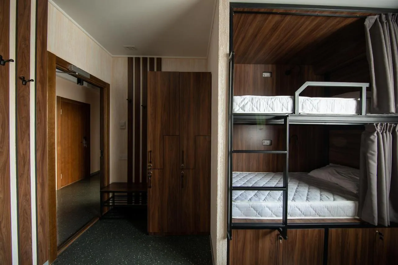 ホステル Misto Capsule Hotel キエフ ウクライナ