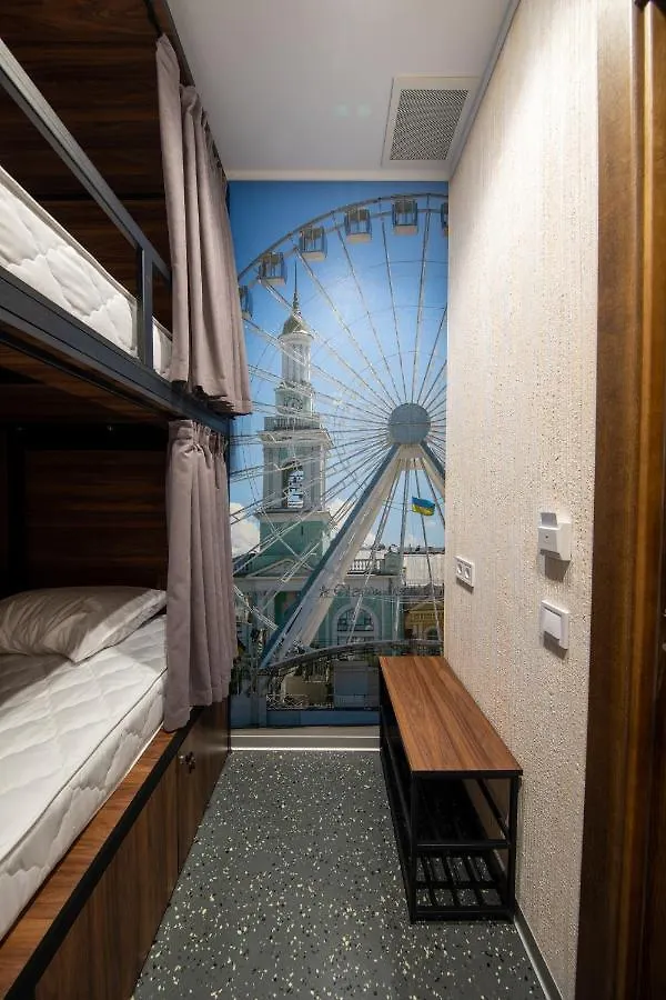 Hostel Misto Capsule Hotel Kijów